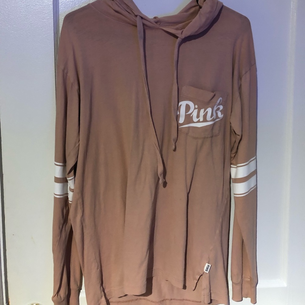 Pink vs hoodie shirt